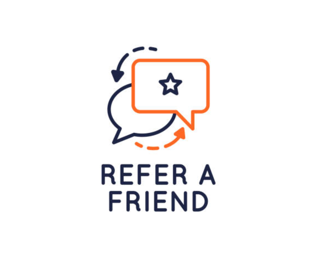 Referral program graphic